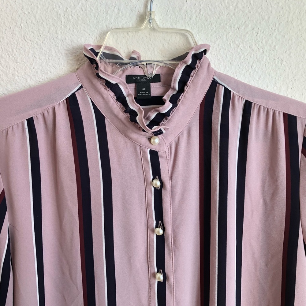 Ruffle Neck Blouse - Picture 2 of 4